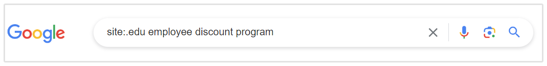 Zniżka dla pracowników Google Search